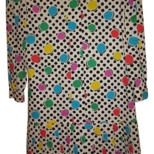 Multi Color Short Casual Dress